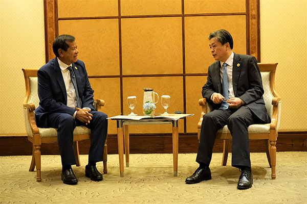 ACC Secretary-General Chen Dehai Met with Tourism Minister of Cambodia